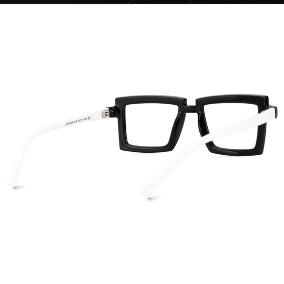 Anime Colorful Full Rim‎ Rectangular Acetic Spectacles - Picture 4 of 6